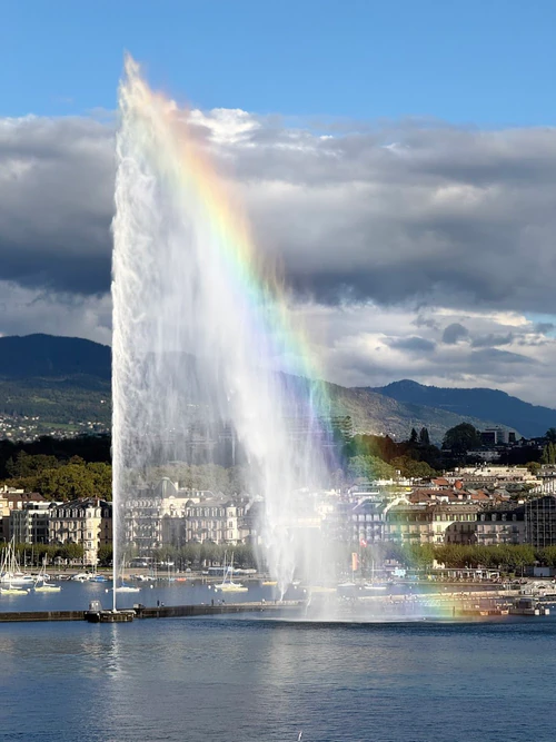 Jet d'Eau de Genève in Geneva — Znamenitost