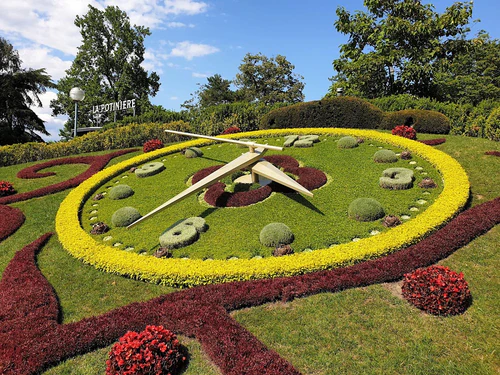 L'Horloge Fleurie in Geneva