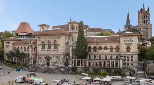 Palais de Rumine in Lausanne — Povijesno mjesto