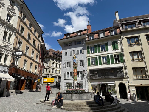 Place de la Palud in Lausanne