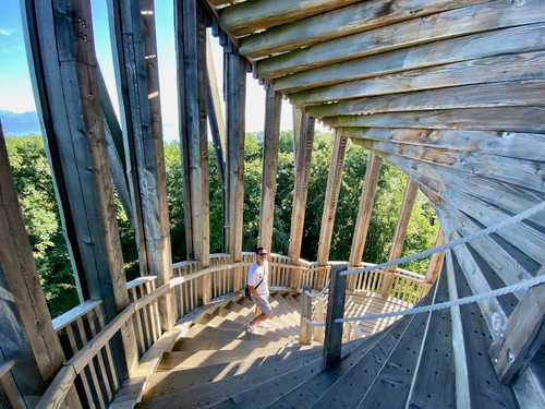 Sauvabelin Tower in Lausanne — Vidikovac