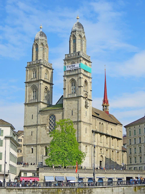 Grossmünster in Zurich — Povijesno mjesto