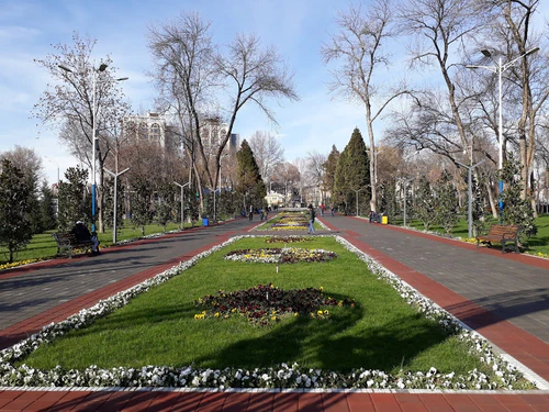 Park Alishera Navoiho in Dušanbe — Park