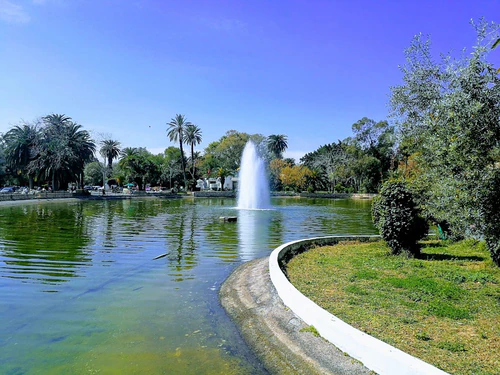 Park Belvédère in Tunis — Zahrada