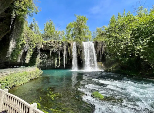 Lower Duden Waterfalls in Antalya — Park