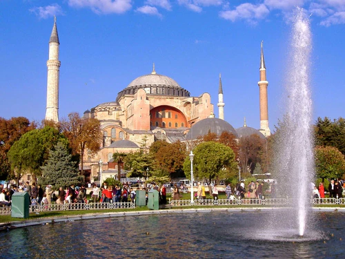 Hagia Sophia Grote Moskee in Istanboel — Religieuze plek