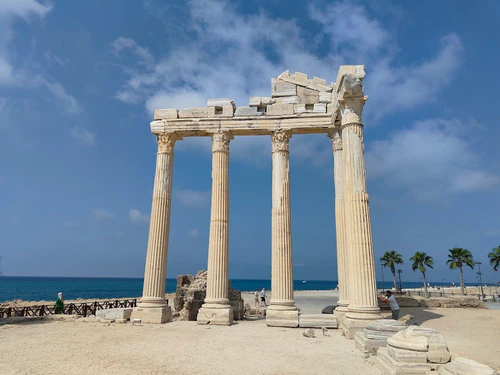 Apollon Tempel in Side — Historische plek