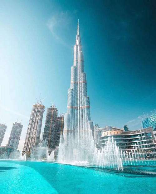 Burj Khalifa in Dubai — Bezienswaardigheid