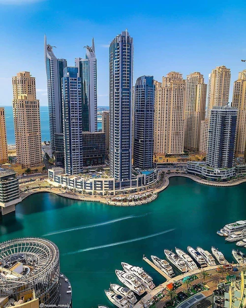 Dubai Marina Walk in Dubai