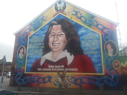 Bobby Sands Mural in বেলফাস্ট