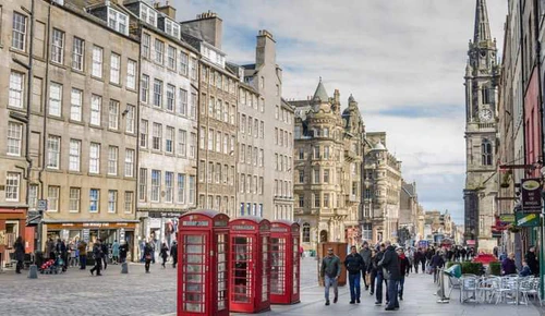 Royal Mile in Edinburgh