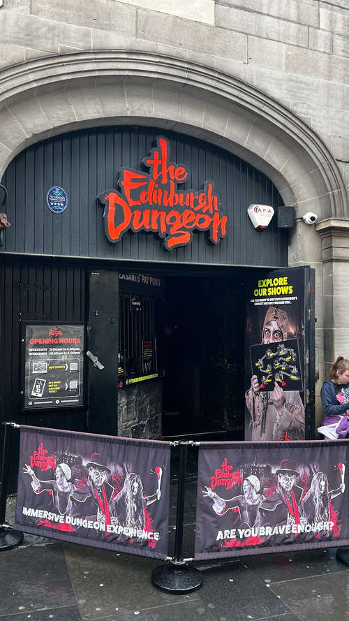 The Edinburgh Dungeon, rated 4.5/5