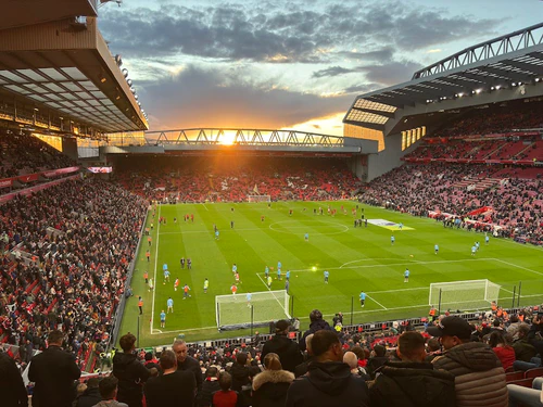 Anfield in Liverpool — Landmark