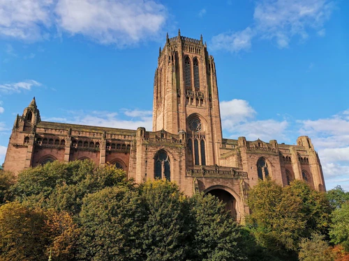 Liverpool Cathedral in Liverpool — Landmark