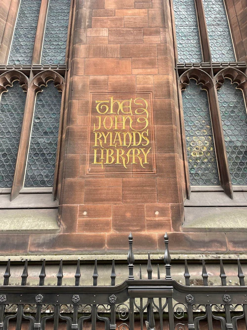 John Rylands Library in ম্যানচেস্টার — Library