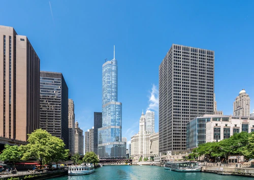 Chicago Riverwalk in Chicago