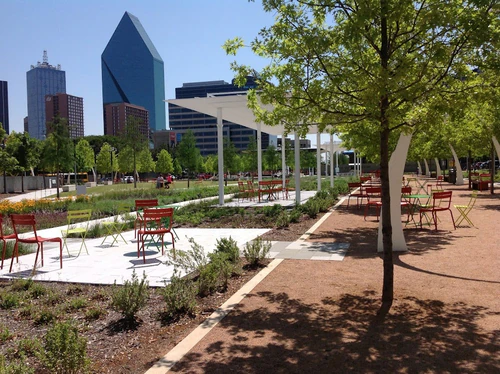 Klyde Warren Park in დალასი — პარკი