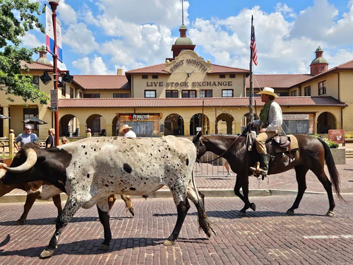 ფორტ უორტის Stockyards in ფორტ უორტ — ისტორიული ადგილი