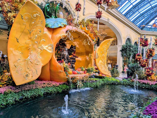 Bellagio Conservatory & Botanical Gardens in Las Vegas — Tuin