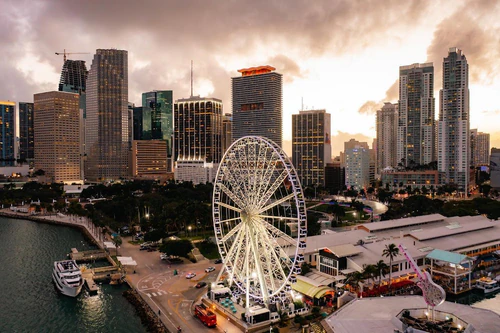 Skyviews Miami Observation Wheel in মিয়ামি — দৃষ্টিপথ
