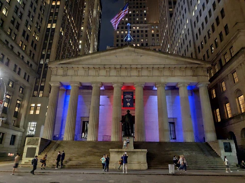 Federal Hall জাতীয় স্মৃতি in নিউ ইয়র্ক — মিউজিয়াম