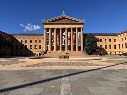 Philadelphia Museum of Art Steps in ফিলাডেলফিয়া — মিউজিয়াম