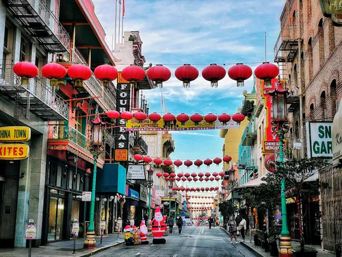 Chinatown w San Francisco, rated 4.3/5