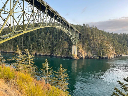 Deception Pass valstijos parkas in Vašingtonas — Parkas