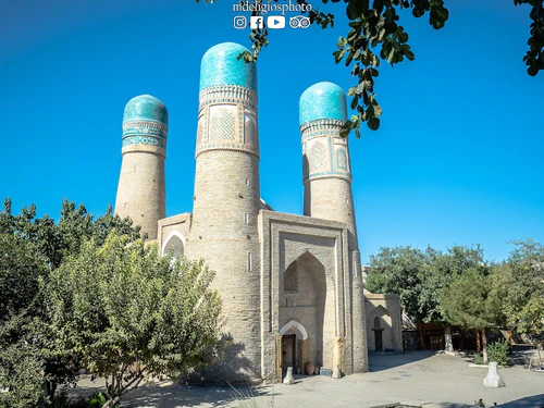 Chrám Chor Minor in Bukhara — Historické místo