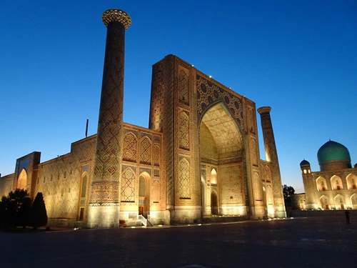 Gur-i Amir Mausoleum Complex in Samarkand — Historische plek