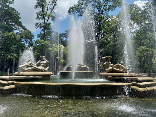 Los Caobos Park in Caracas — পার্ক