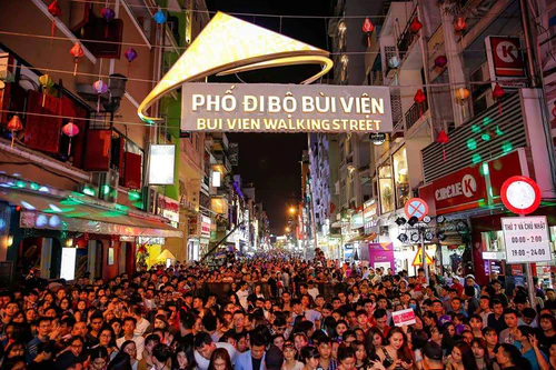Bui Vien-wandelstraat, rated 4.3/5
