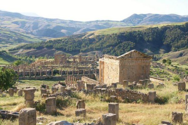 The ancient Roman city of Jemila