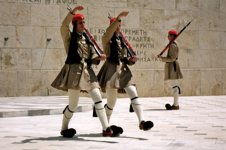 Guard of Honour at the Tomb of the Unknown Soldier
