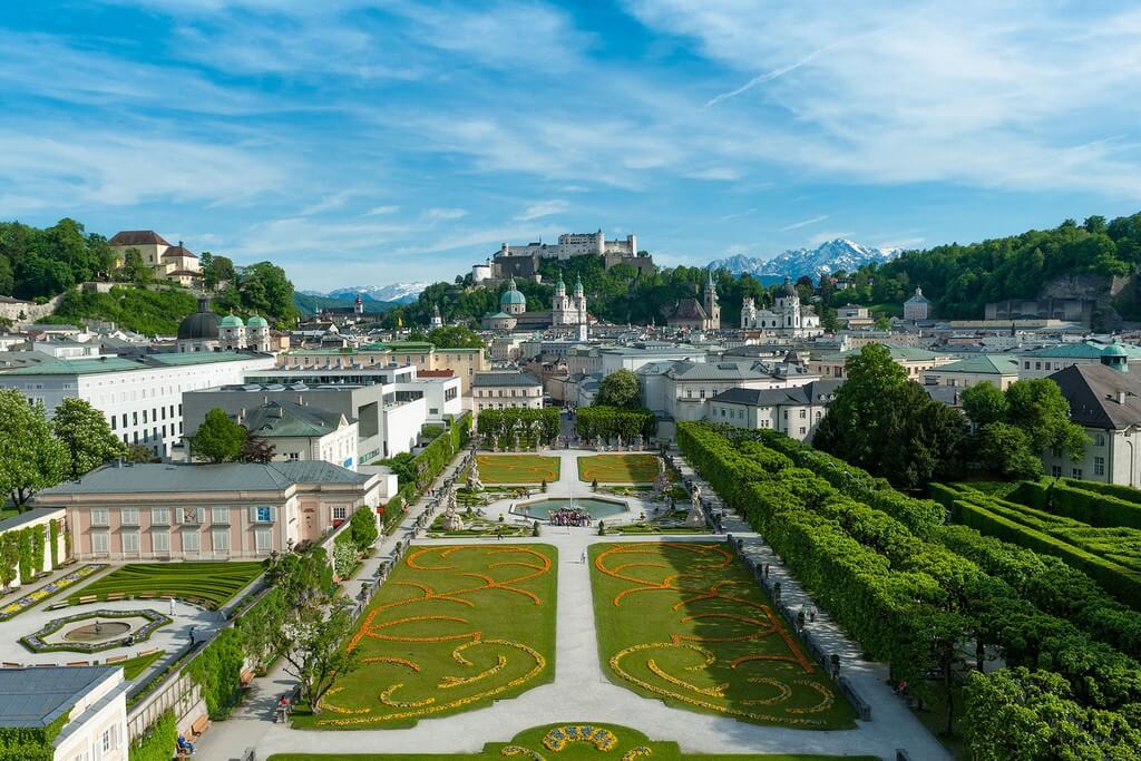 Palacio y jardines de Mirabel (Salzburgo)