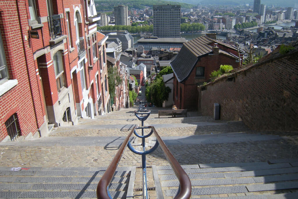 Mount de Buren staircase (Liège)