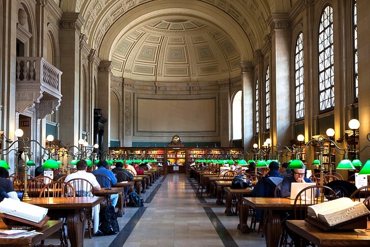 Biblioteca publica de boston