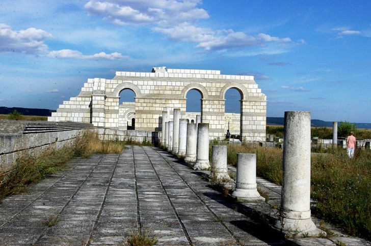 Las ruinas de la antigua Pliska