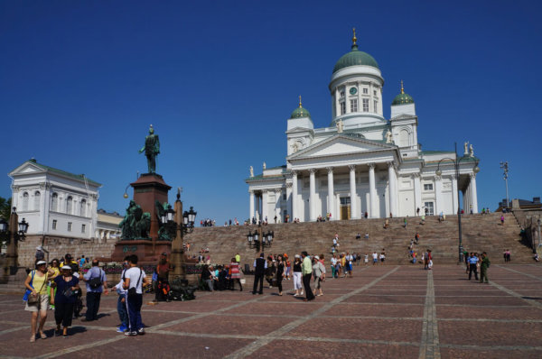 Senate Square at Cathedral (Helsinki)