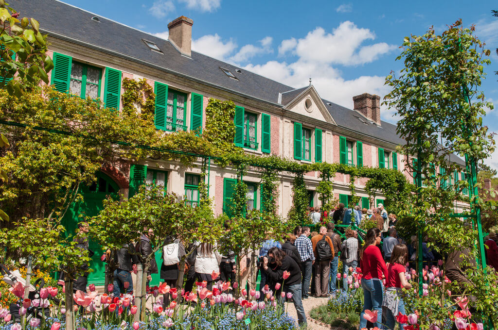 El jardín de Claude Monet en Giverny