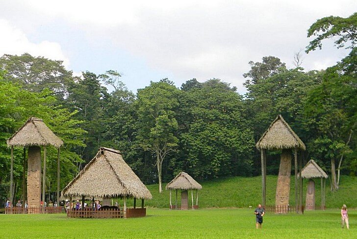 Archaeological Park and ruins of Quirigua