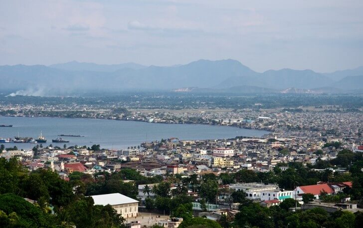 The town of Cap-Haïtien