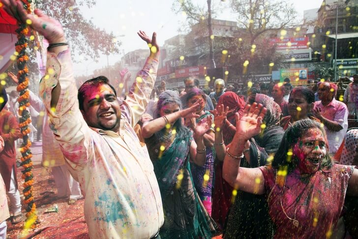 Holi festival of colours