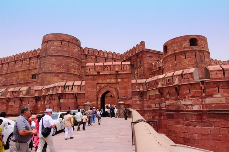 El Fuerte Rojo en Agra