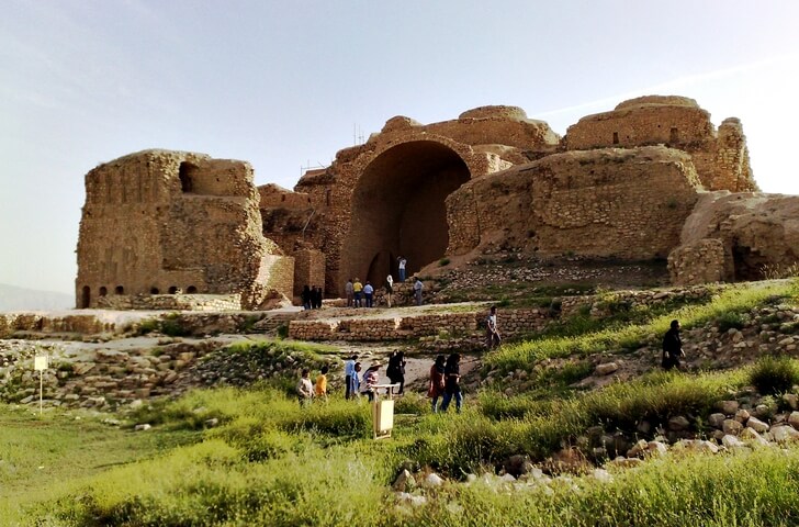 El palacio de Ardashir