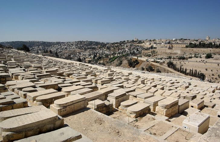 Jewish cemetery on the Mount of Olives