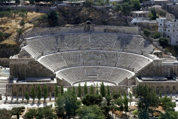 El anfiteatro romano de Ammán