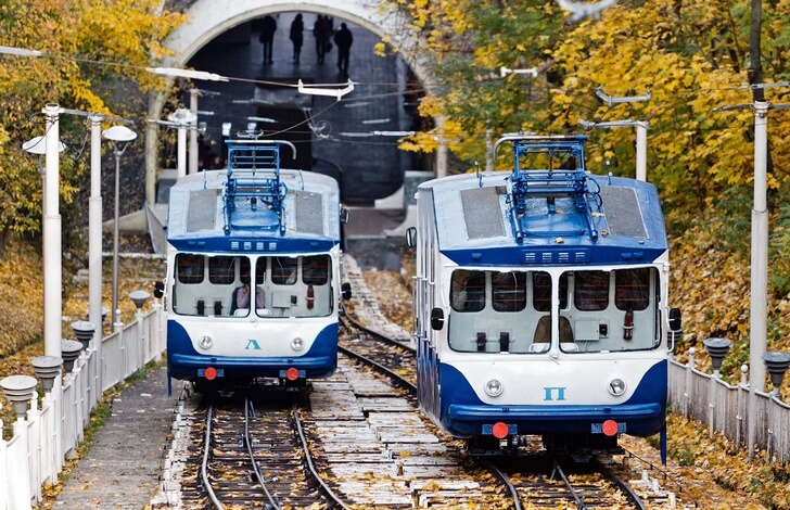 Kiev funicular railway