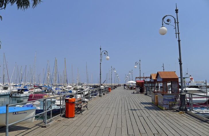 Larnaca harbour