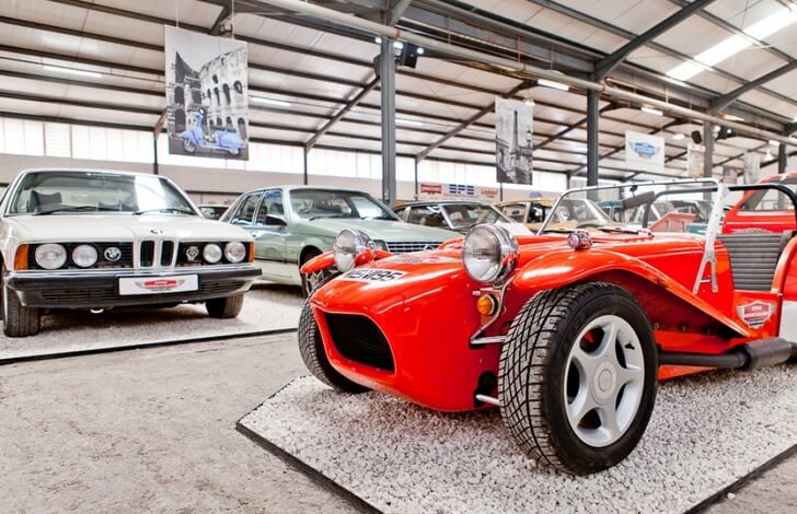 Museum of historic and classic cars